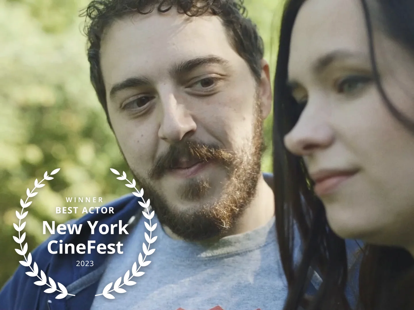 Ricky DeRosa in Break Glass — Best Actor winner, New York CineFest 2023