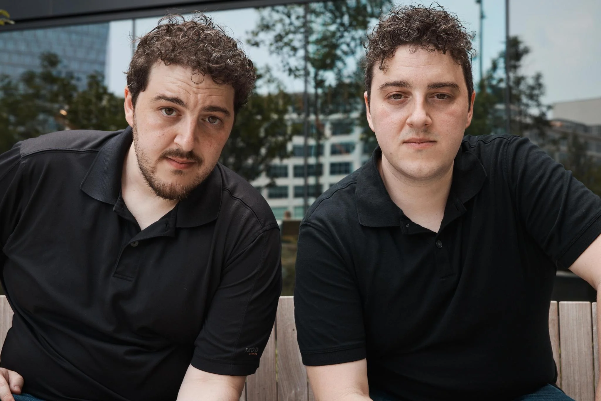Ricky DeRosa with his identical twin brother Ryan